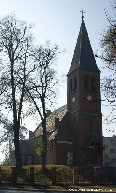 Kościół ewangelicki Wieruszów Podzamcze